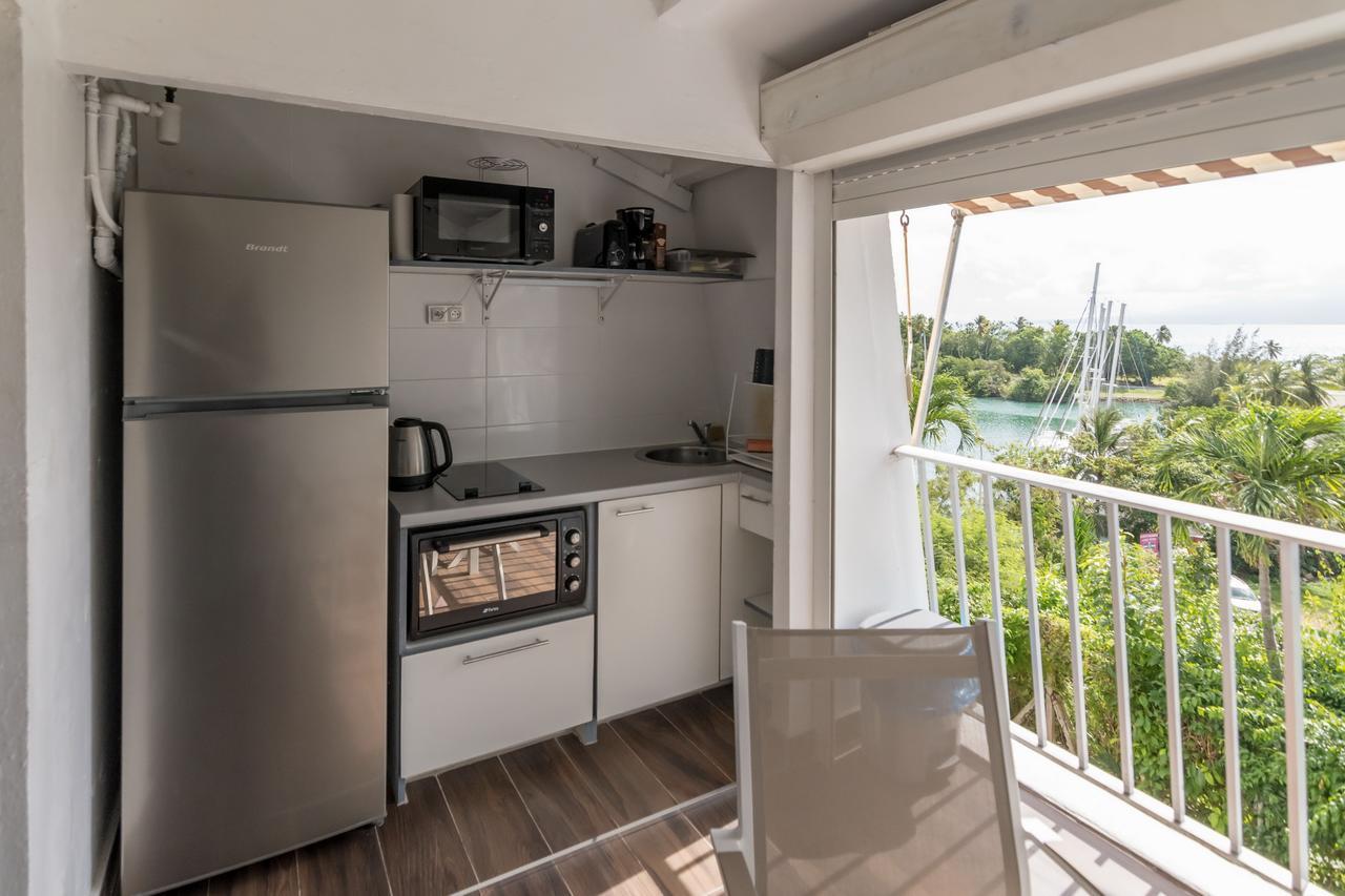 Superbe Studio En Duplex, Vue Sur Mer Et Piscine Le Gosier  Exteriér fotografie