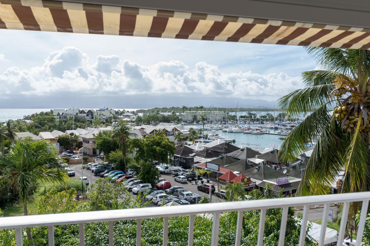 Superbe Studio En Duplex, Vue Sur Mer Et Piscine Le Gosier  Exteriér fotografie