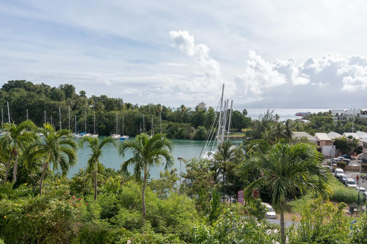 Superbe Studio En Duplex, Vue Sur Mer Et Piscine Le Gosier  Exteriér fotografie