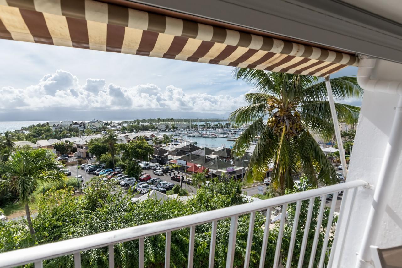 Superbe Studio En Duplex, Vue Sur Mer Et Piscine Le Gosier  Exteriér fotografie